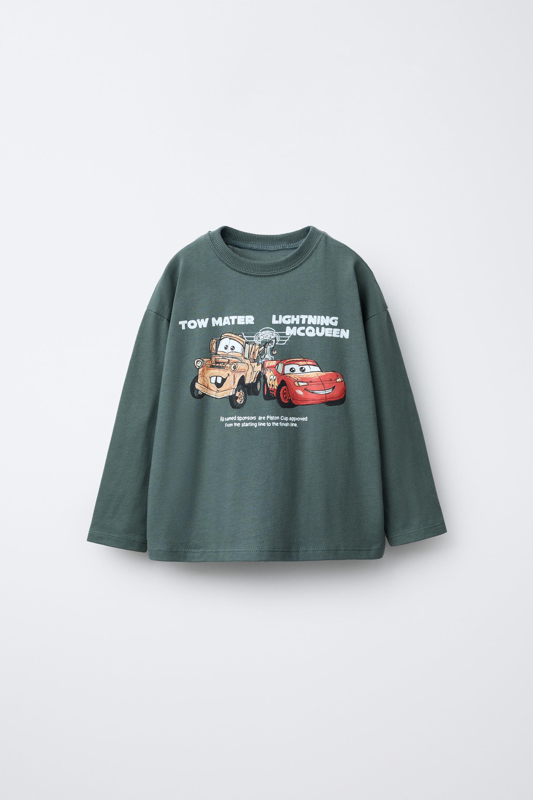 TEE-SHIRT IMPRIMÉ CARS FLASH MCQUEEN © DISNEY